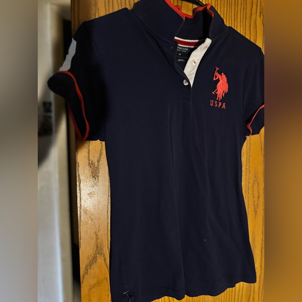 Women’s navey blue polo
